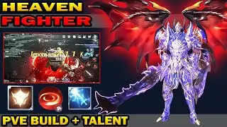 MU ORIGIN 3 ASIA - HEAVEN FIGHTER | PVE SKILLS AND TALENTS BUILD COMBO | MenchDrey