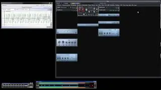 Saw based bass lead patch with Sonic Core modular IV