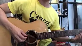 Cate QM814 real sound &ldquo;เพลงจีน Daughter Love &ldquo;  review by Citara house of guitar