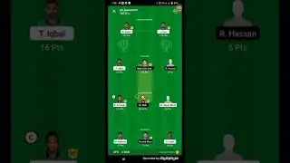 psl match winning team dream 11 team winning match