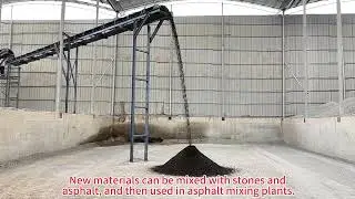 Reuse of Waste Highway Asphalt Materials #asphalt pavement #Asphalt recovery