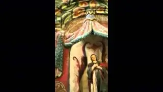 Native Flutes played in an old Spanish mission in Arizona
