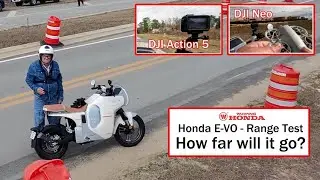 2025 Honda E-VO - Range Test Ride-around on the Wuyang Honda E-VO