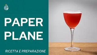 Paper Plane: cocktail a base Whiskey, Bitter Aperitivo e Amaro Nonino