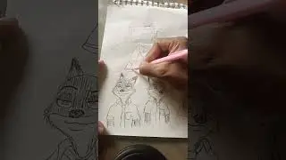 Задания на 10 секунд ✏️ Простой рисунок мультфильма. Сохраните и попробуйте позже #рисунок #мульт...