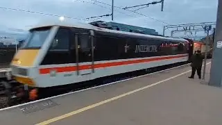 InterCity 90001 Departing Wolverhampton on 1Z87 Manchester to London Euston Chairman Charter