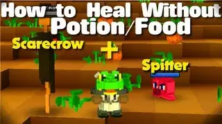 How To Heal Without Potions/Food (Cube World)