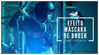 GIMP TUTORIAL: EFEITO MÁSCARA DE BRUSH