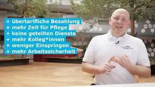 Arbeitsbedingungen für Pflegekräfte bei der Sozialstation Bad Rappenau - Bad Wimpfen e.V.