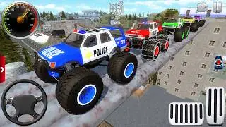 Juegos De Carros - 4x4 Police Monster Truck Stunts Driver Simulator 3D - Android / IOS GamePlay #1