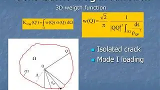 Stress intensity factor for small embedded cracks in weldments