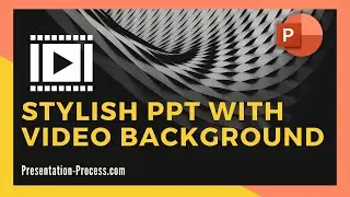 Добавить видеофон ко всем слайдам в PowerPoint