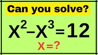 Germany | Can you solve this? | Tricky Math Olympiad 