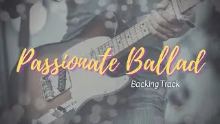 Deep Passionate Guitar Backing Track in D | Jam Track