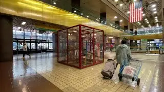 George Rhoads: 42nd Street Ballroom / Port Authority Bus Terminal, New York