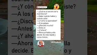 😅 El matrimonio #chistes #bromas #comedia #risas #divertido #humor #espa&ntilde;a #shorts