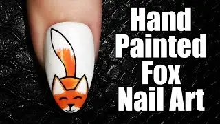 Another Cute Fox Nail Art Design