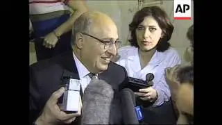 EGYPT: ARAFAT/PALESTINIAN GROUP PEACE TALKS