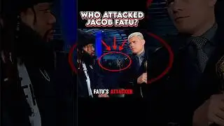 Who Attacked Jacob Fatu On Smackdown? #wwe #wwesmackdown #jacobfatu #raw #shorts