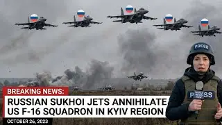12 US F-16  ARRIVED&hellip; THEN ERASED! Sukhoi Strike Turns Kyiv Air Base into Inferno