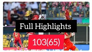 Prabhsimran Singh Smashes 103 Runs in 65 Balls: Incredible Batting Performance