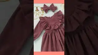 Baby girls dress designs# frill frock designs#fashion#lattest#fashion corner with rubi