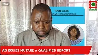 WATCH LIVE: SHOCKING: Auditor General Gives Mutare City A Qualified Opinion