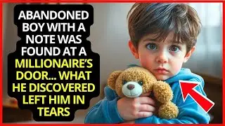 An Abandoned Boy With A Note Was Found At A Millionaire&rsquo;s Door  What He Discovered Left Him In Tea.