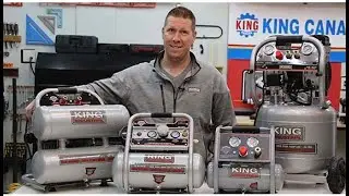 KING CANADA Ultra-Quiet oil-free air compressors