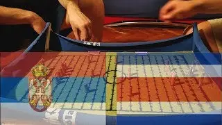 COSTA RICA vs SERBIA! New Turn-Based Football Tabletop Game - Prototype