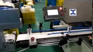 capacitor can sealing machine line