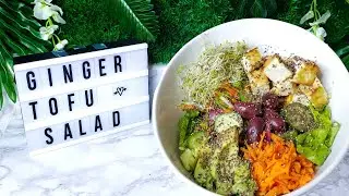 How To Make Grilled Ginger Tofu Salad | Blankita Lifestyles  ( Episode 11 )