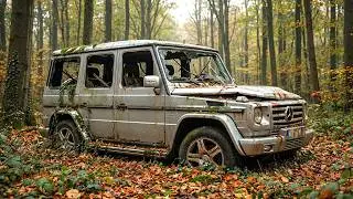 ASMR Car Restoration! || Mercedes-AMG G55 for $1,000&hellip; From Ruin to Showroom