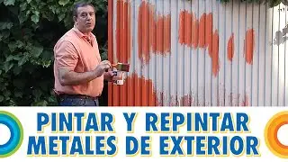 Pintar y repintar metales de exterior (Bricocrack)