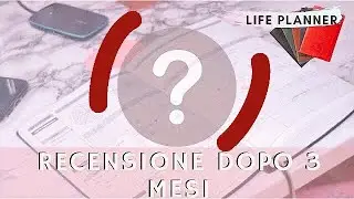 📓AGENDA LIFE PLANNER: Come mi trovo? Ne vale la pena? | REVIEW ONESTA✨