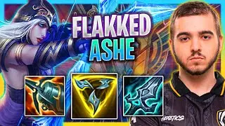 FLAKKED BRINGS BACK ASHE! | TH Flakked Plays Ashe ADC vs Kog'maw!  Season 2023