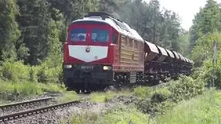 WFL 232 527-2 und DB 232 005-9 in Stra&szlig;gr&auml;bchen am 05.06.19