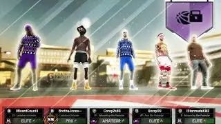 ALL LOCKDOWN DEFENDERS @ NEW 5V5 PARK COURT... THIS WAS INSANE. NBA 2K19 MYPARK