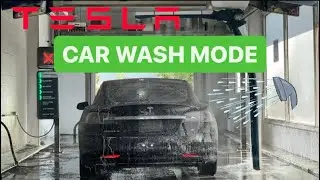 Режим мойки автомобиля Tesla: посмотрите это, прежде чем отвезти свой Tesla на автоматическую мойку!