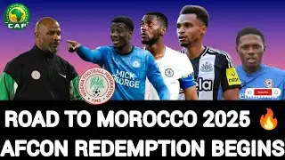Super Eagles&rsquo; AFCON Redemption: NFF Sets Final Target as New Stars Join the Race for Morocco 2025 🔥