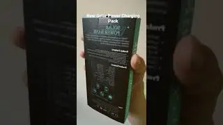 Outdoor Survival Gear! Solar Power Charging Pack!