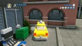 LEGO City Undercover (Wii U) - Unlocking All Worker Vehicles (All Vehicle Token Locations)