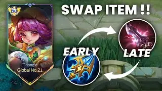 CHANG'E MODE CULIK ! LOCK TOP GLOBAL CYCLOPS & HARLEY SI PALING JAGO SAMPAI TRAUMA ! E836 - MLBB