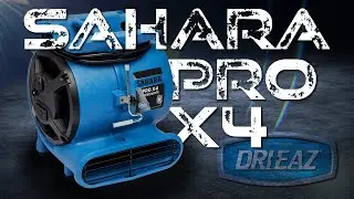 Dri-Eaz Sahara Pro X4 Air Mover for Drying After Cleaning and Floods