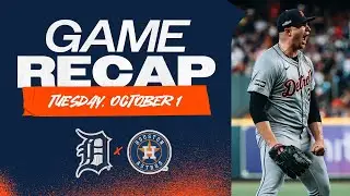 Game Highlights: Skubal Dominates in Game 1 of AL Wildcard Series | 10/1/24
