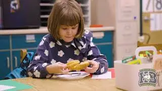 Hunters Bend Third Graders Learn Fractions with Donuts
