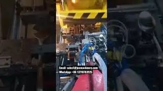 C type of hydraulic press with automatic manipulator #shorts #press #machine #metalforming #cutlery