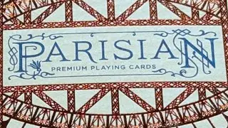 Daily deck review day 292 - Parisian Premium playing cards By MidNightCards