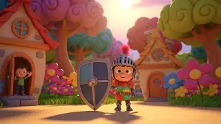Fortnite: Tiny Hero Dropped His Shield 🔰 AV1 | Kids Songs & Nursery Rhymes