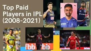 Top Paid IPL Players (2008-2021) | Highest Paid Player in IPL Auction | Dhoni, Maxwell, Chris Morris